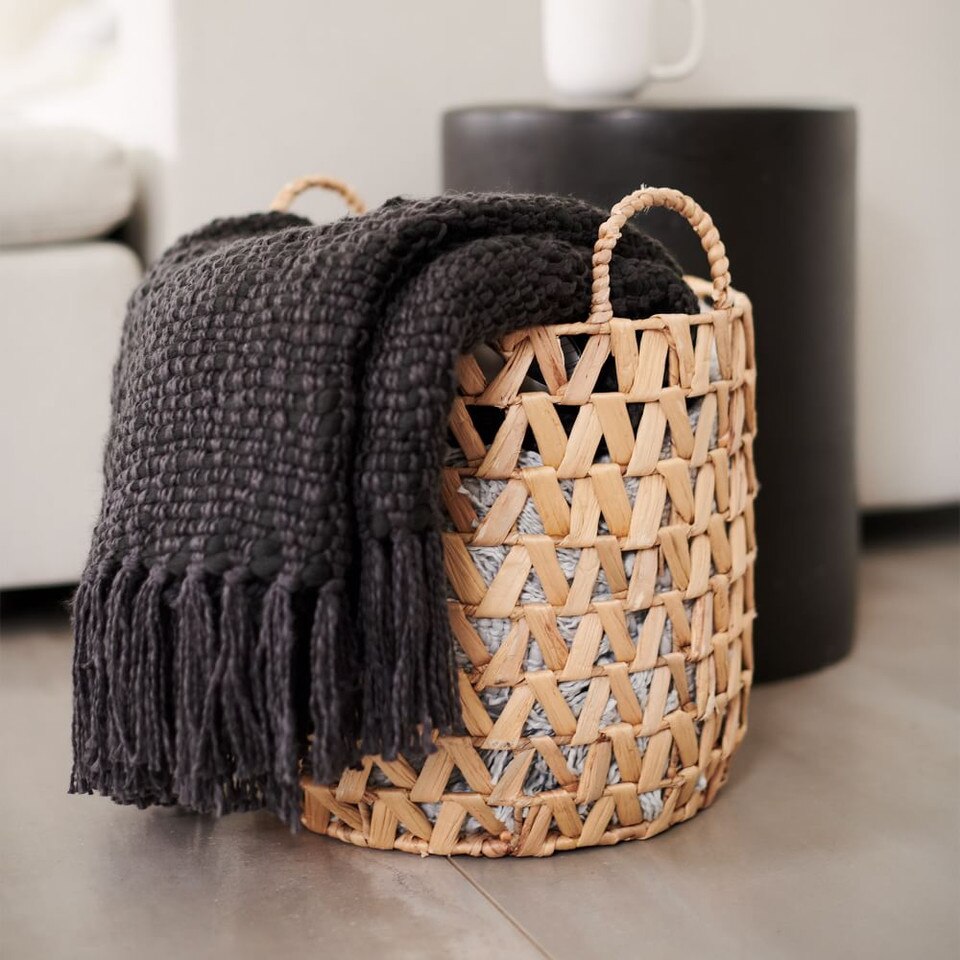 Open Weave Zigzag Baskets West Elm Australia